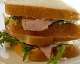 A picture of step 3 of Jambon Cheese Sandwich with a Simple Dressing 🥪 Slow Morning Home Table.