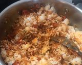 A picture of step 4 of Fhodnicha bhaat.
