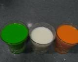 Tricolour Sooji Halwa recipe step 3 photo