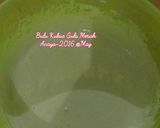 Foto langkah ke 2 dari resep Bolu Kukus Gula Merah merekah dan anti gagal.