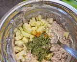 Une image de l'étape 2 de °Rillettes de sardines à la pomme verte°.