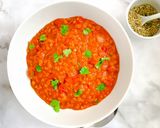 A picture of step 3 of Coconut Dal.