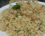 Foto del paso 5 de la receta: Coliarroz🍚con tocineta🥓, ajo🧄 y perejil🥡🍱🍛
