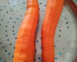 A picture of step 1 of Carrot Pickle.