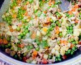 A picture of step 3 of Juicy Vegetable Macroni.