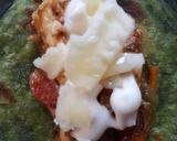 A picture of step 6 of Paneer cheese spring roll with mayonnaise.