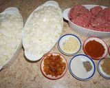 Foto del paso 1 de la receta: Empanadas de Pino de Vacuno Horneadas