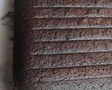 Foto langkah ke 6 dari resep Brownies kukus super nyoklat basic kue ultah.