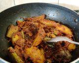A picture of step 12 of Eggplant Potato Curry with Fennel.