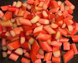 Rhubarb flumble (flapjack+crumble) recipe step 2 photo