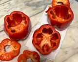 Foto del passaggio 1 della ricetta Peperoni ripieni nel BBQ mia versione