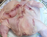 Foto del paso 4 de la receta: Pollo abierto y berenjenas a las brasas con chimichurri