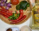Gambar langkah 1 resipi SAMBAL Ayam Penyet.