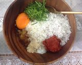 รูปขั้นตอนการทำที่ 2 ของ 🍓ข้าวทอดสมุนไพร🍓 : rice ball เมนูสำหรับคนเบื่อกินข้าว เด็กกินได้ผู้ใหญ่กินดี