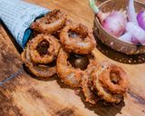 क्रिस्पी प्याज़ के रिंग्स (crispy pyaz ke rings recipe in Hindi) रेसिपी चरण 6 फोटो