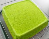 Foto langkah ke 5 dari resep Ogura Cake Pandan.
