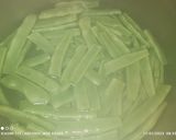 Foto del paso 1 de la receta Judías verdes con jamón, huevo y especias