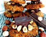 Une image de l'étape 2 de Cookies noisettes et flocons d'avoine.