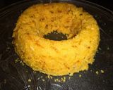 A picture of step 6 of Semolina Beetroot steamed cake.