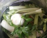 A picture of step 6 of Chicken Soup with Vegetables and Pasta.
