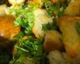A picture of step 4 of Pav Upma.