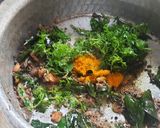 A picture of step 5 of Dahi kadi.