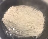A picture of step 8 of Beef Sauce Dan Dan Noodles.