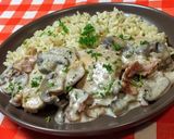 Gombás csirkemell recept fázis 6 fotója