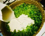Foto del paso 3 de la receta: TALLARINES CON CREMA VERDE Y KANI KAMA 🤩🍜💯