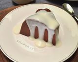 Foto langkah ke 8 dari resep Puding Coklat Chocochip Vla Vanilla.