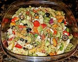 A picture of step 1 of Mike's Chilly Greek Pita Salad.