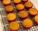 A picture of step 6 of Vanilla raspberry cupcakes.