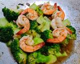 กุ้งผัดบล็อคโคลี่ วิธีทำสูตร 3 รูป