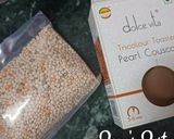 A picture of step 1 of Tricolour Pearl Couscous Vegetable Salad.