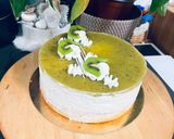 Kivis vanília mousse recept fázis 4 fotója
