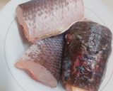 Hình bước làm 1 của món Canh cải xanh nấu cá lóc