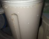 A picture of step 2 of Chocolatty iced coffee.