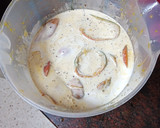 Foto del paso 1 de la receta: Gazpacho de mango con granizado de fresa