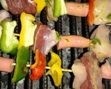 Foto del paso 5 de la receta: Brochettes a la parrilla!! 😋