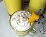 A picture of step 6 of Mango milk shake.
