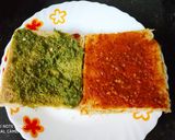 A picture of step 6 of Spinach & Veggie stuffed Momo Sandwich.