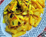 Foto del paso 6 de la receta: Filetes de pechuga de pollo al limón y curry amarillo hingú