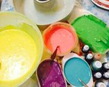 Foto langkah ke 4 dari resep Cake Warna Warni AlaMama.