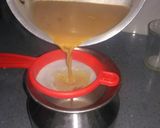 A picture of step 9 of Karak Chai/ Cutting Tea.