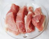 Hình bước làm 1 của món THỊT xá xíu