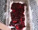 A picture of step 3 of Lime and Berry Semifreddo.