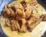 Gambar langkah 5 resipi Ayam Buttermilk.