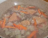 Foto langkah ke 4 dari resep Sop Bening Sayur, Ayam dan Tahu Bakso.