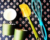 Hình bước làm 1 của món Muffin BƠ (Avocado muffin)