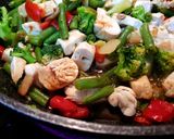 Foto del paso 3 de la receta: Wok de verduras y pollo